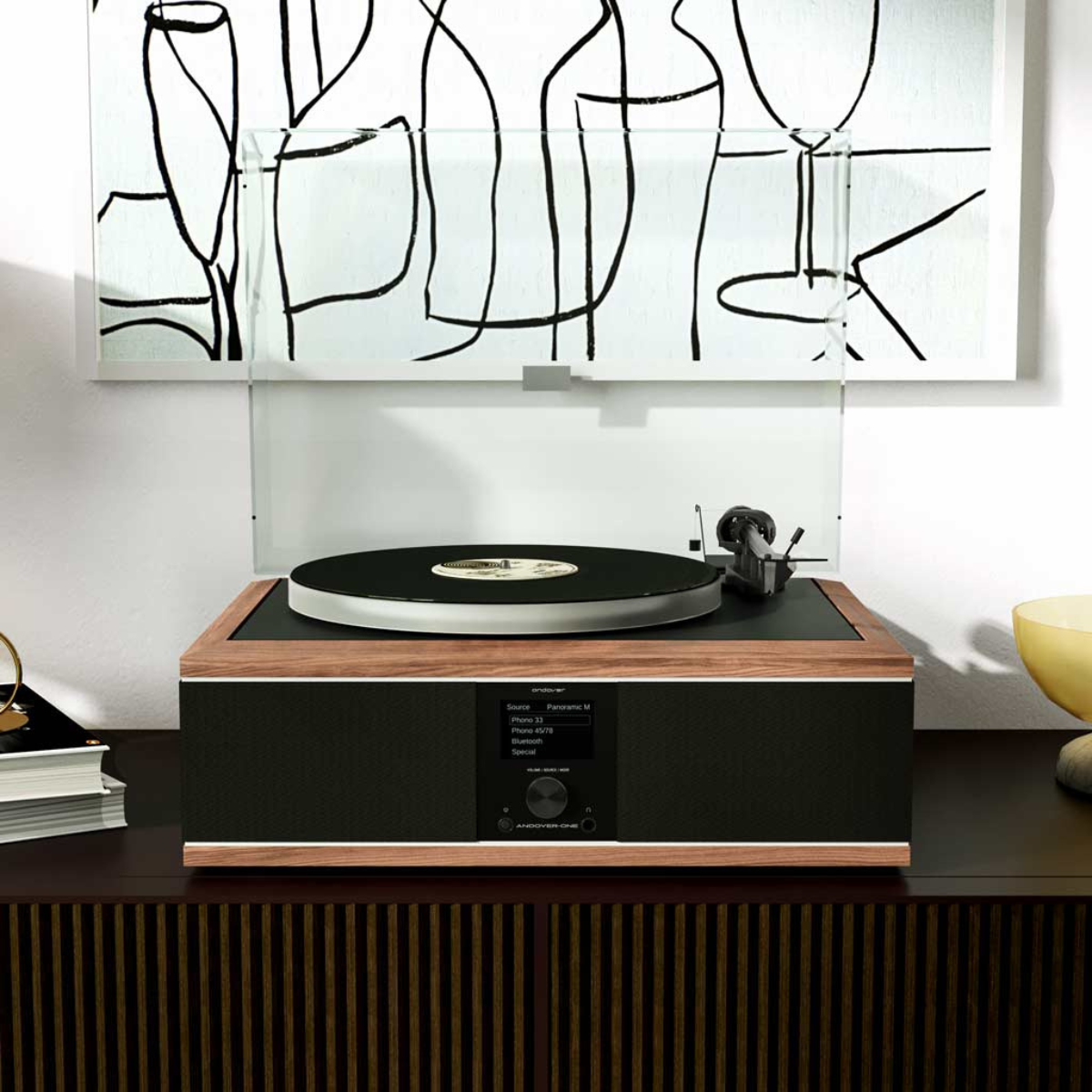 Andover-One All-In-One Record Player