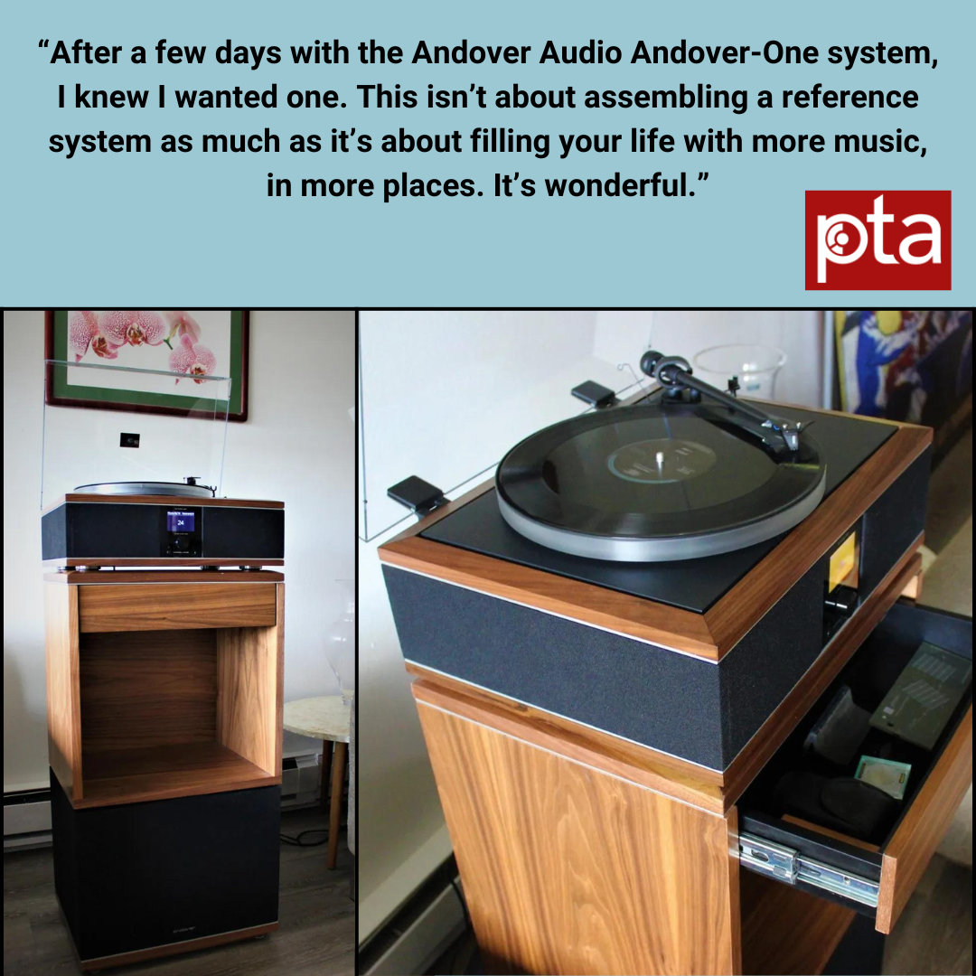 Andover-One Premiere Record Player Music System